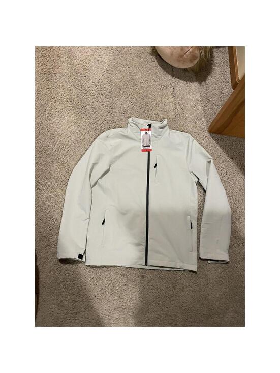 32 Degrees Other - Men's 32 Degrees Heat tan ivory windbreaker jacket M MEDIUM